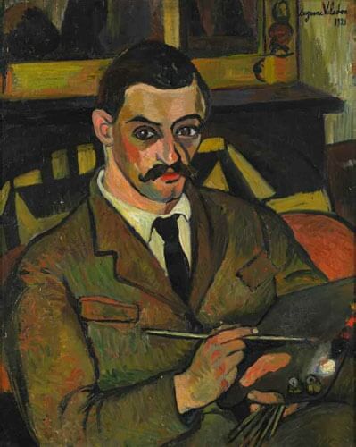 Portrait of Utrillo by Suzanne Valadon, 1921